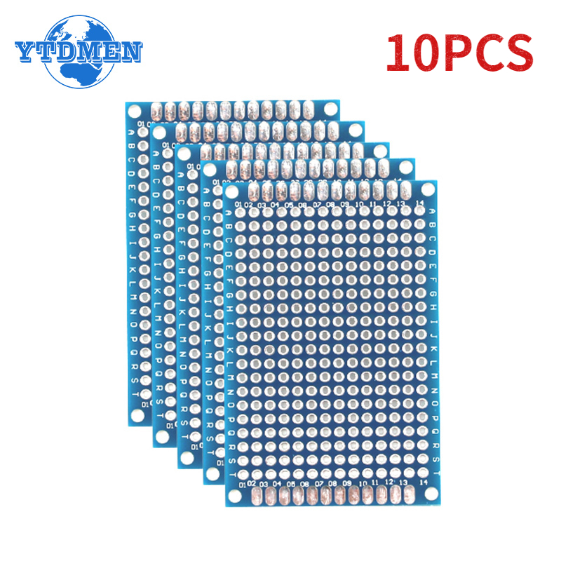Diy Electronics Com - Double Side PCB Prototype Circuit Board,