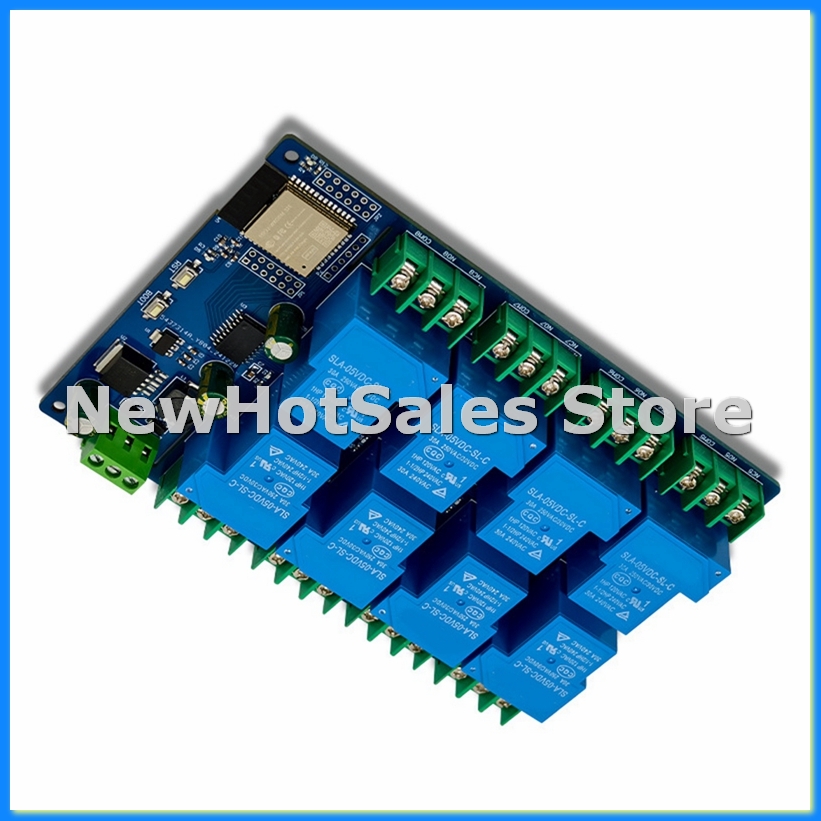 Relay Module 5V - Módulo de relé de 8 canais
