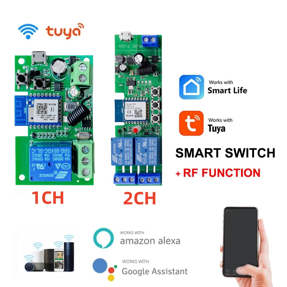 Relay Module 5V - Alexa interruptor inteligente tuya casa inteligente