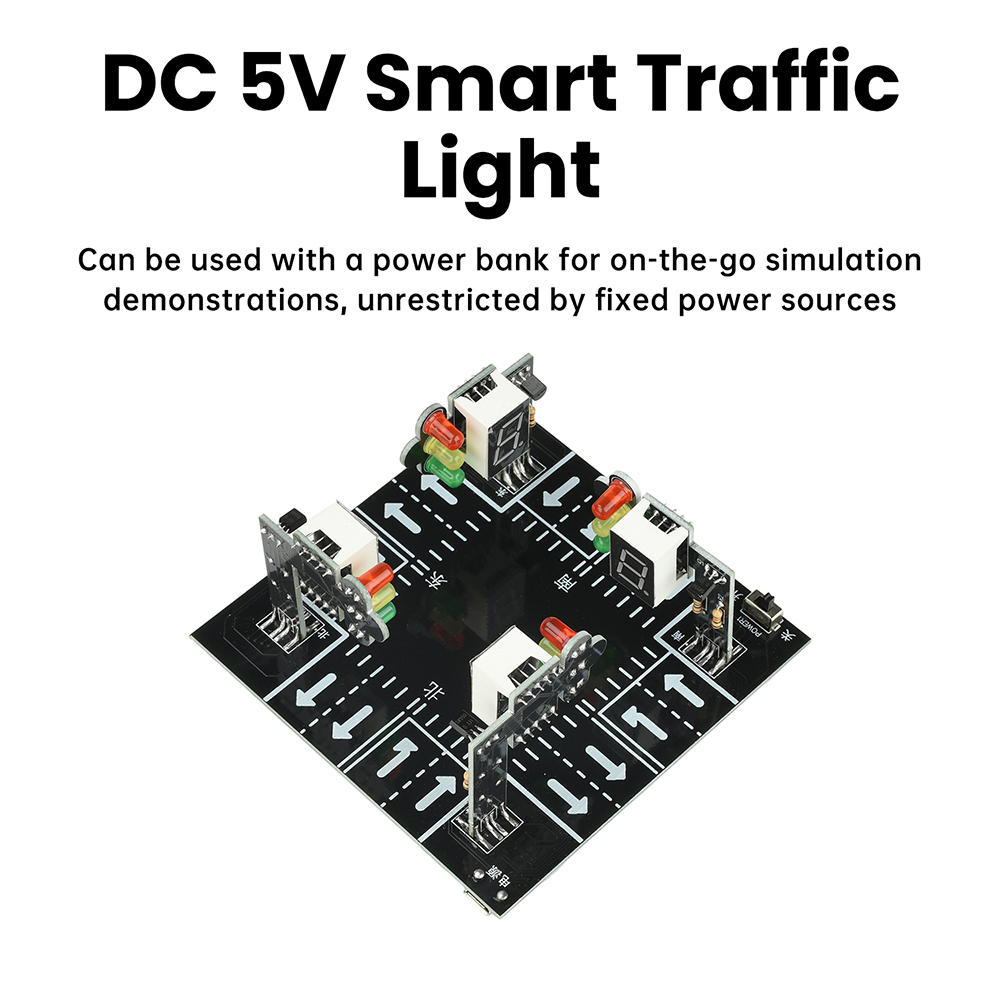 Diy Electronics Projects For Adults - Kit simulador de semáforo com luzes