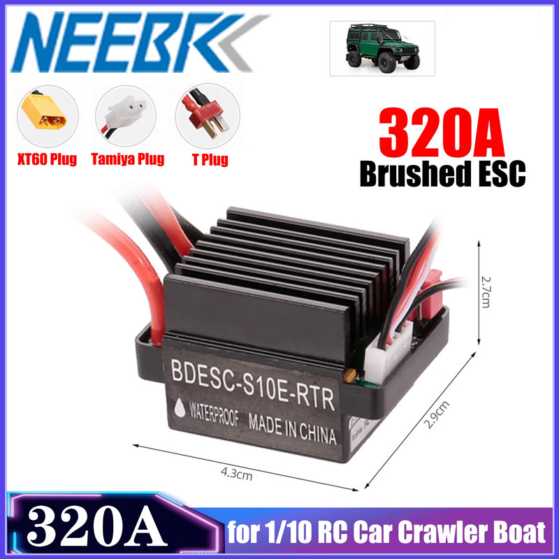 Diy Electronics Motor - Neebrc 320a escovado esc 60a controlador