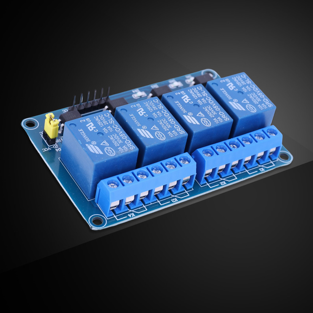 Placa de Relé de 4 Canais 5V 1 - Relay Module 5V avaliação e preço