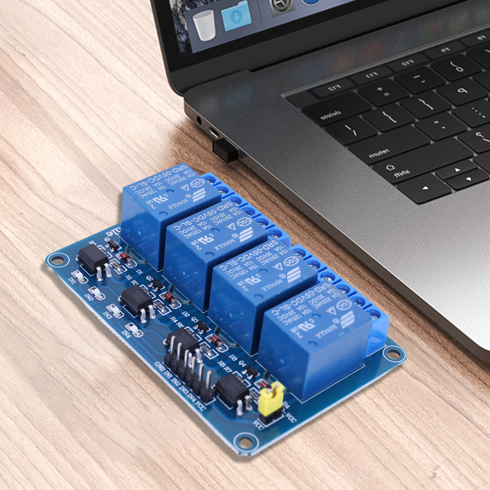 Placa de Relé de 4 Canais 5V 1 - Relay Module 5V avaliação e preço