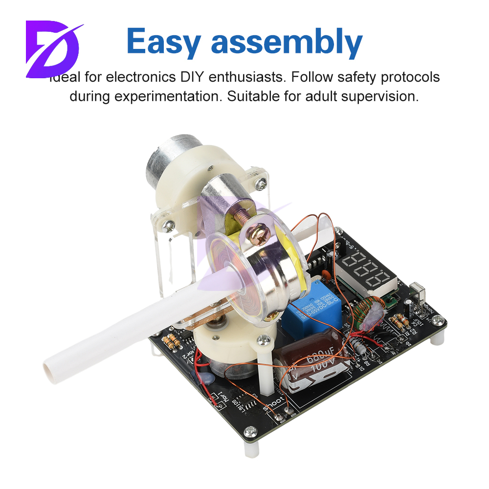 Kit de canhão eletromagnético  - Diy Electronics Projects For Adults avaliação e preço