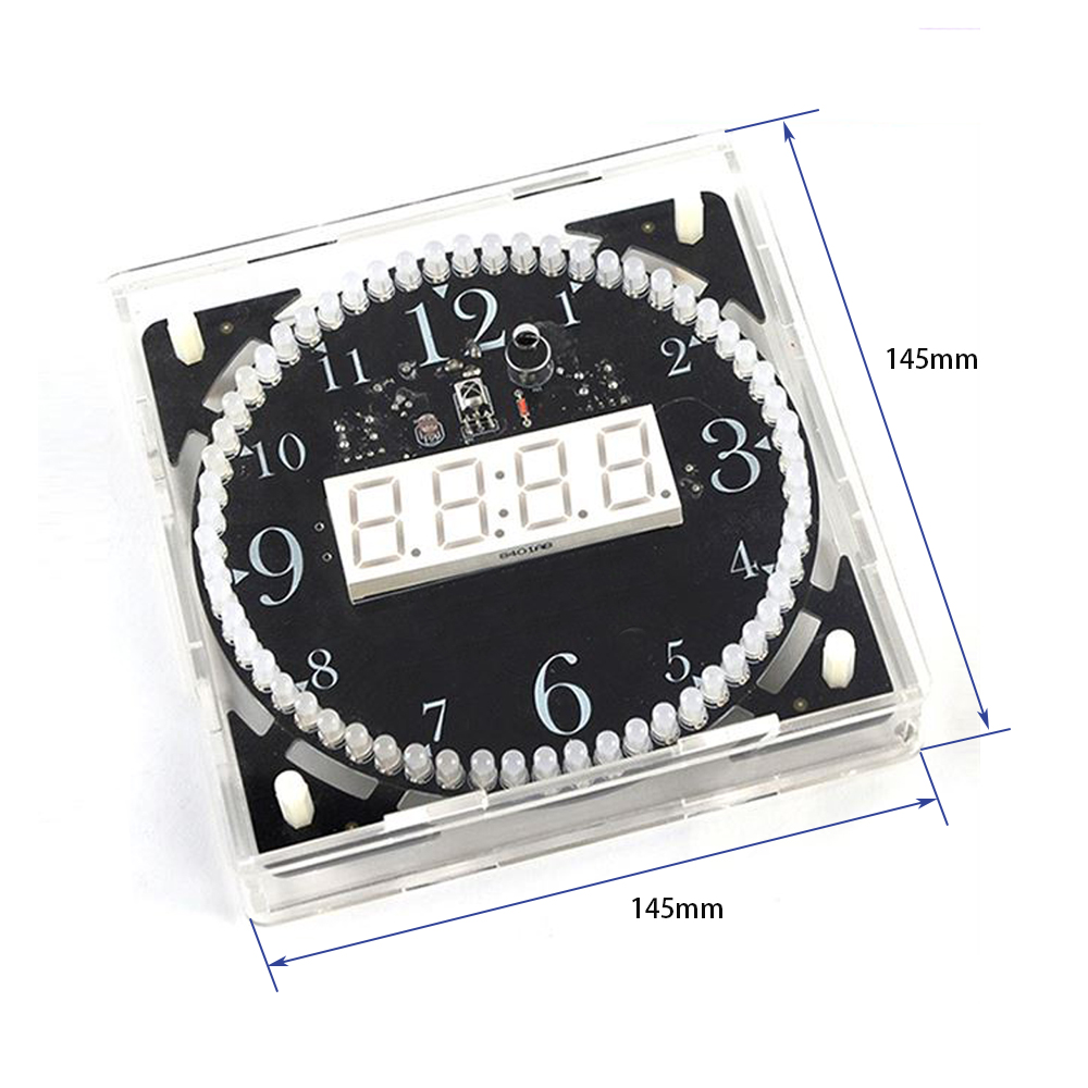 Kit de relógio eletrônico DIY  - Diy Electronics Projects For Adults avaliação e preço