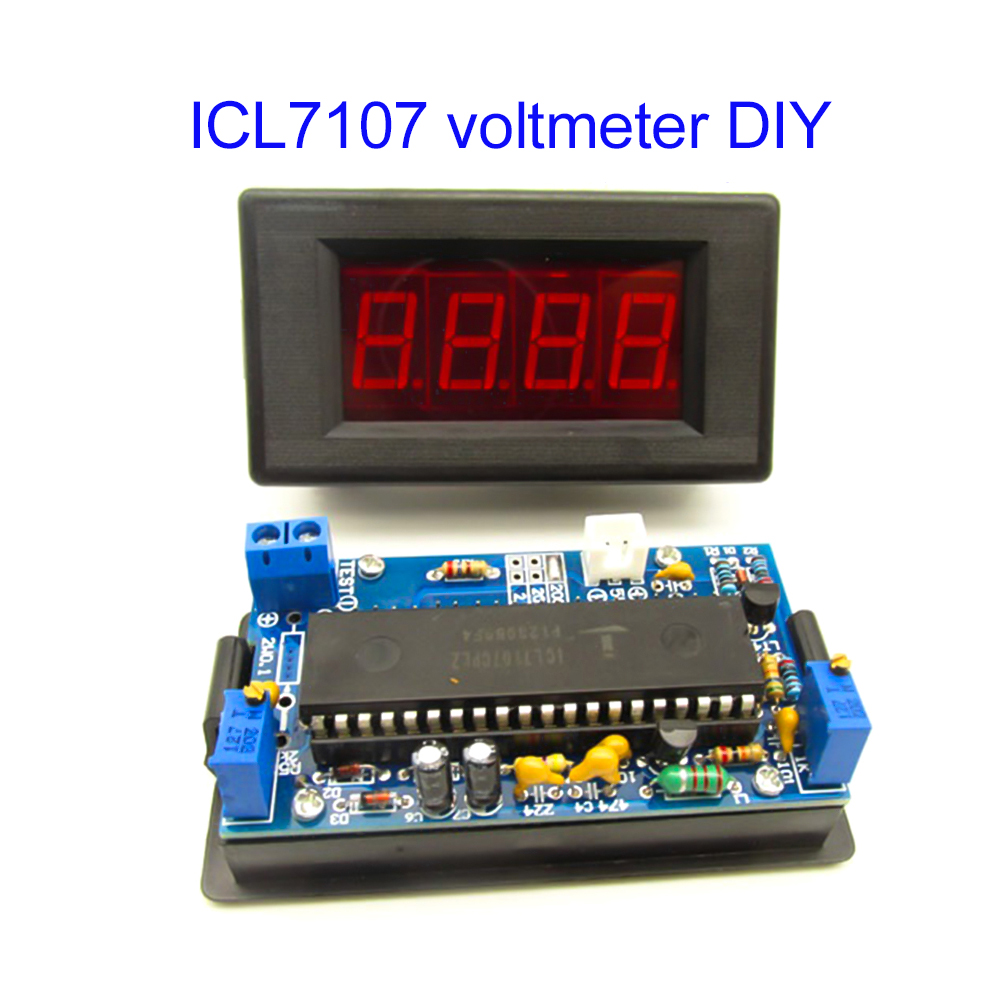 Kit DIY de Peças para Voltímet - Diy Electronics Com avaliação e preço