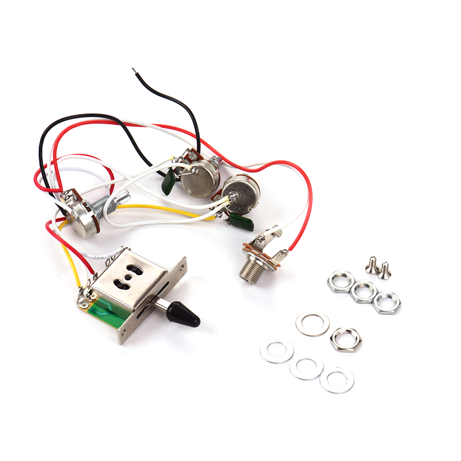 Kit de cablagem de guitarra el - Diy Guitar Electronics avaliação e preço