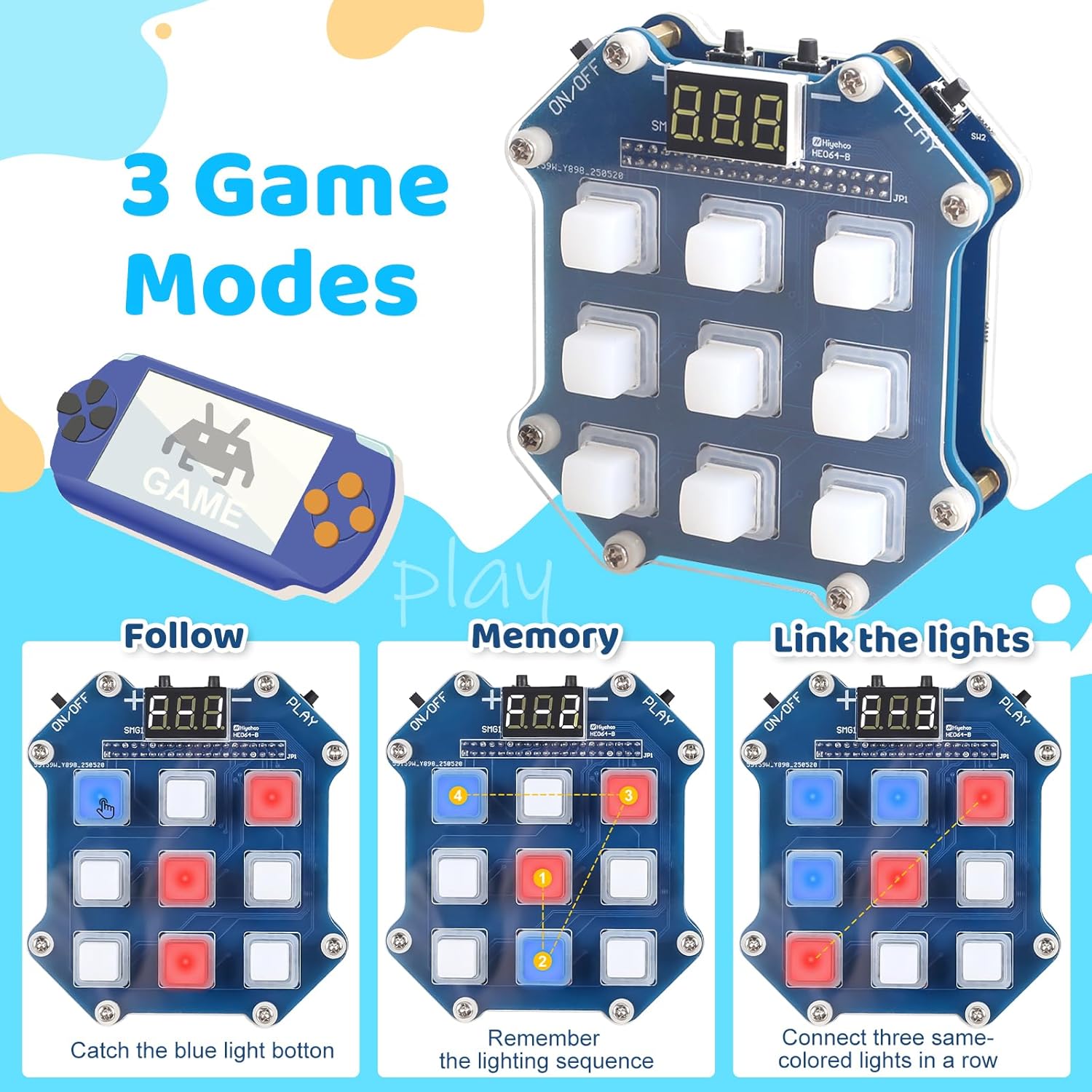 Kit de projeto de solda de jog - Diy Electronics Projects For Adults avaliação e preço