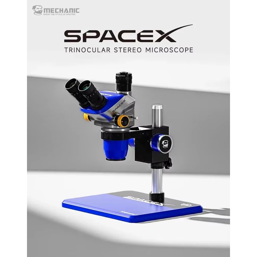 Microscópio Trinocular Ranlrak - Diy Microscope For Electronics Repair avaliação e preço