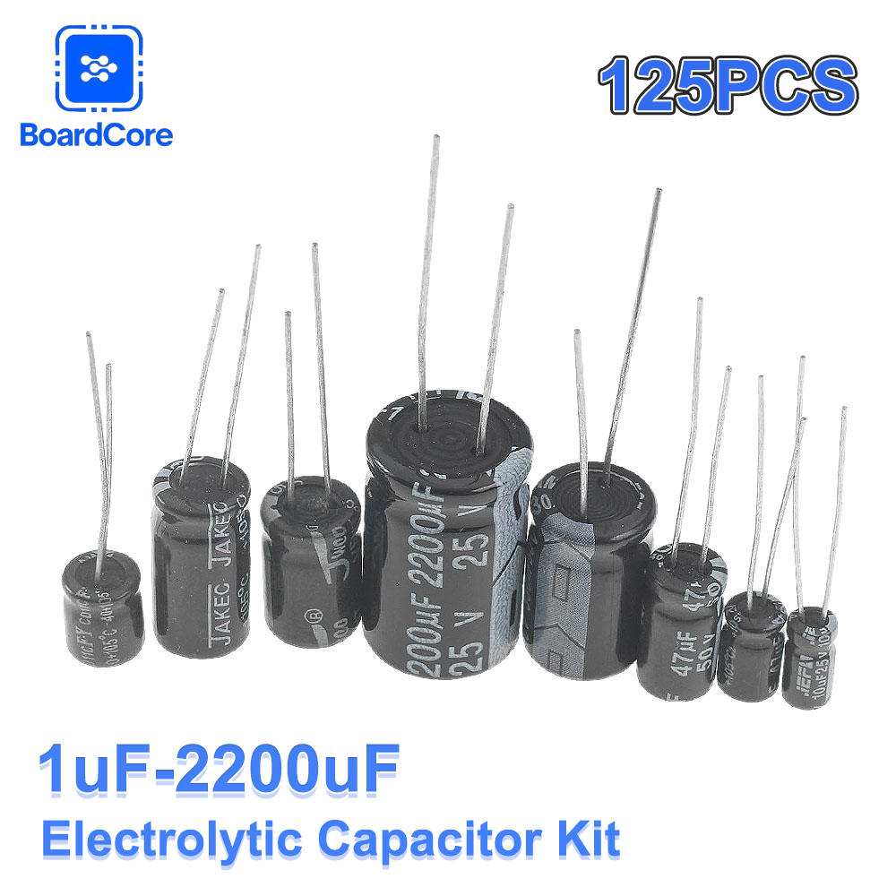 Kit de Capacitores Eletrolític - Hobby Diy Electronics Kit avaliação e preço