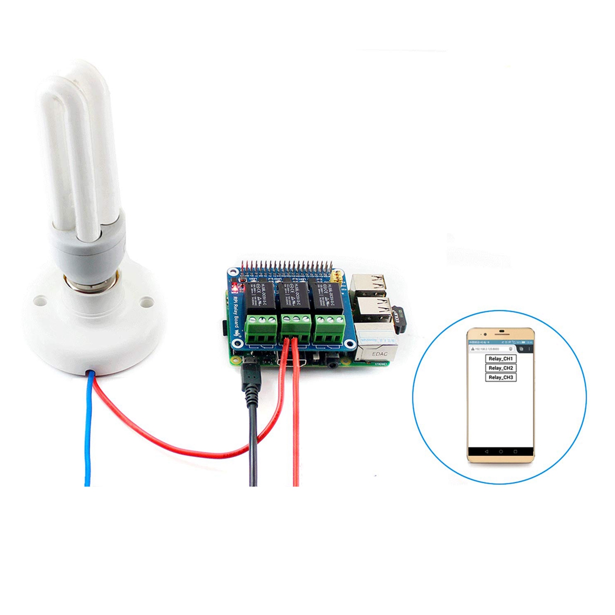 Módulo de Relé Waveshare 5V de - Relay Module 5V avaliação e preço