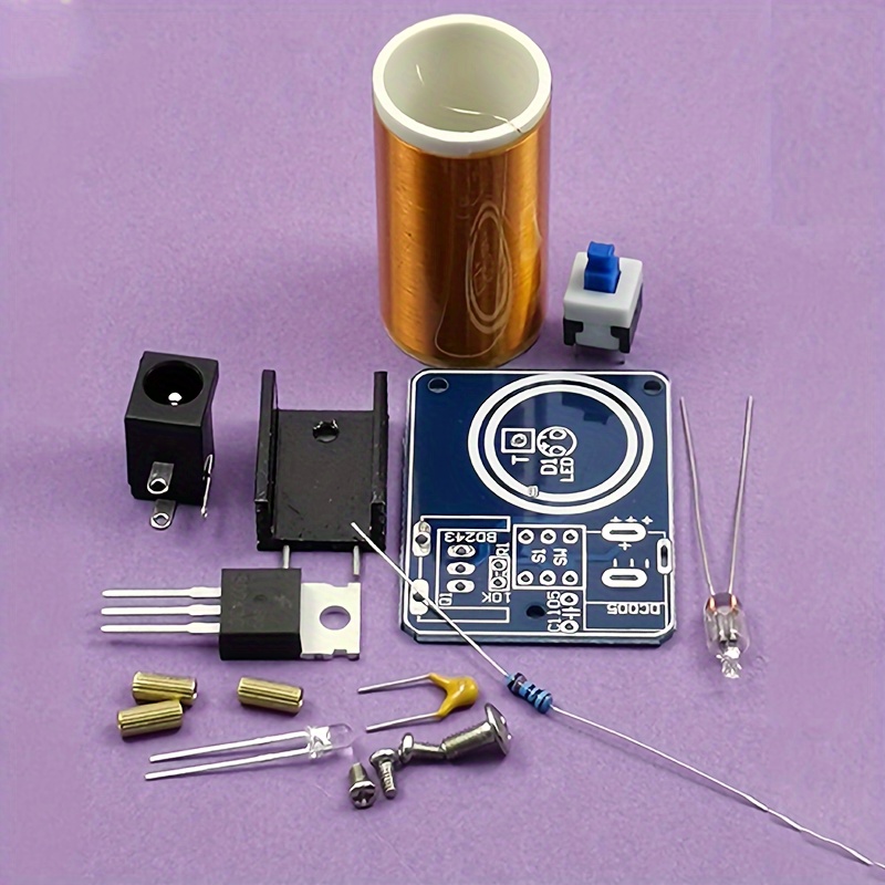 Mini kit de bobina tesla bd243 - Hobby Diy Electronics Kit avaliação e preço