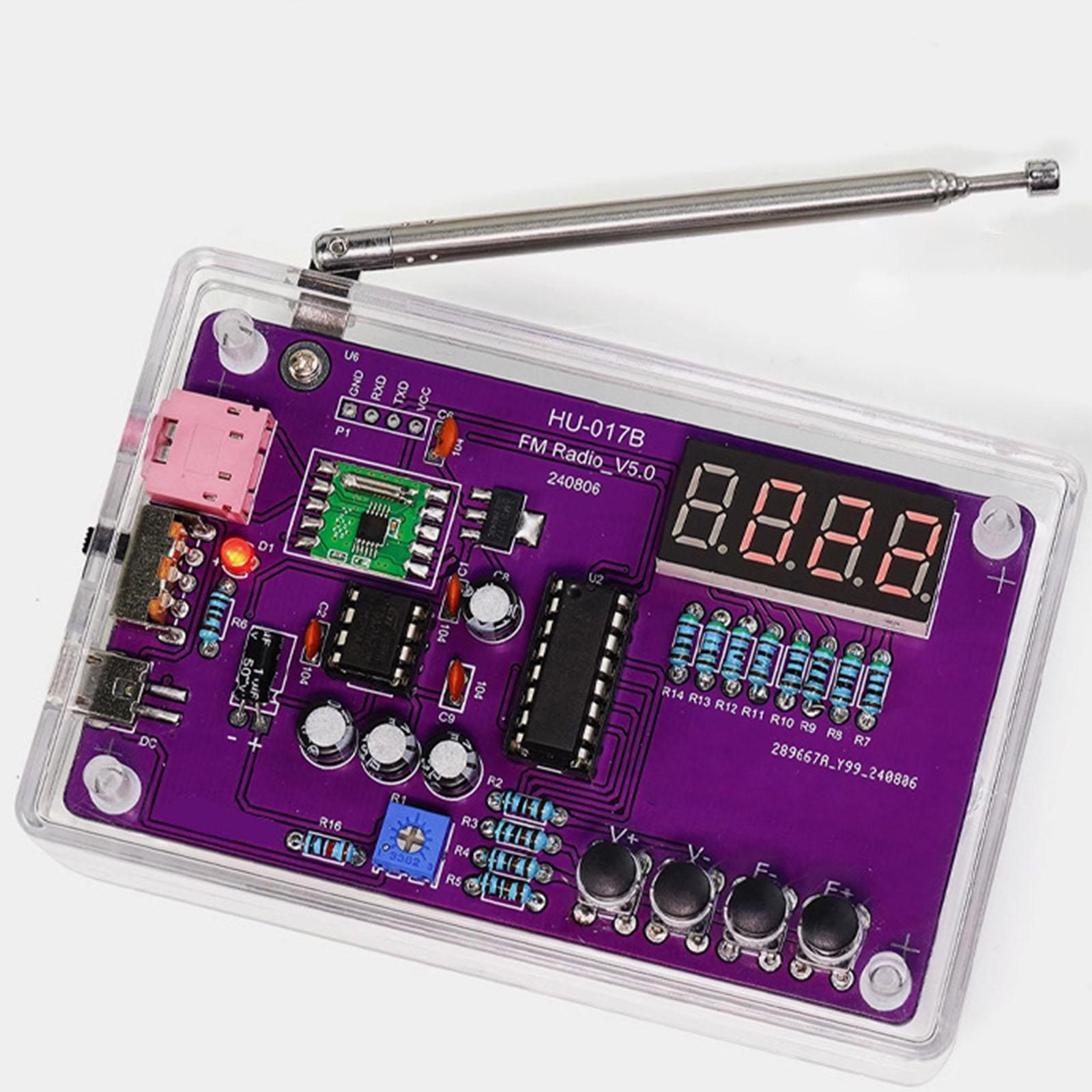 Kit de Rádio FM Eletrônico par - Diy Electronics Projects For Adults avaliação e preço