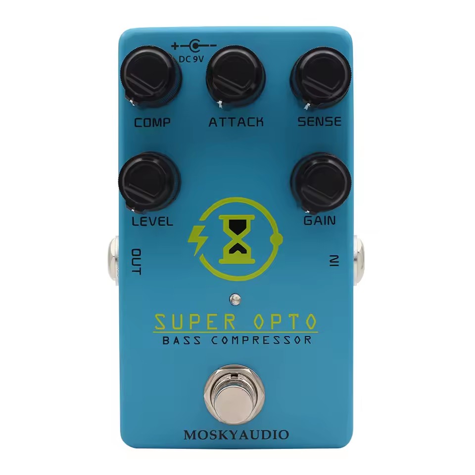 Mosky Super OPTO Bass Compress - Diy Guitar Electronics avaliação e preço