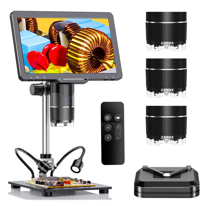 Microscópio digital hdmi 2500x - Diy Microscope For Electronics Repair avaliação e preço