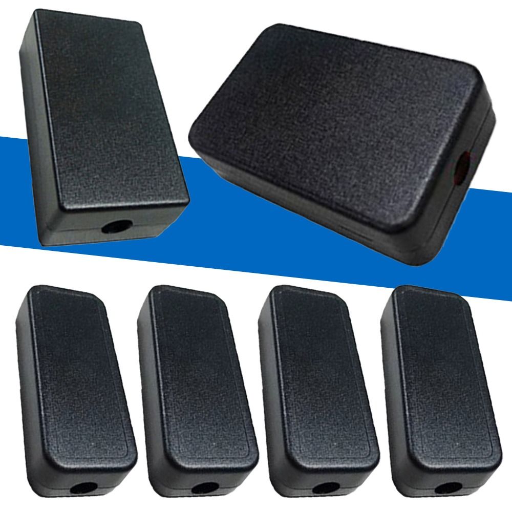 Preto diy abs plástico caixa d - Diy Waterproof Electronics avaliação e preço