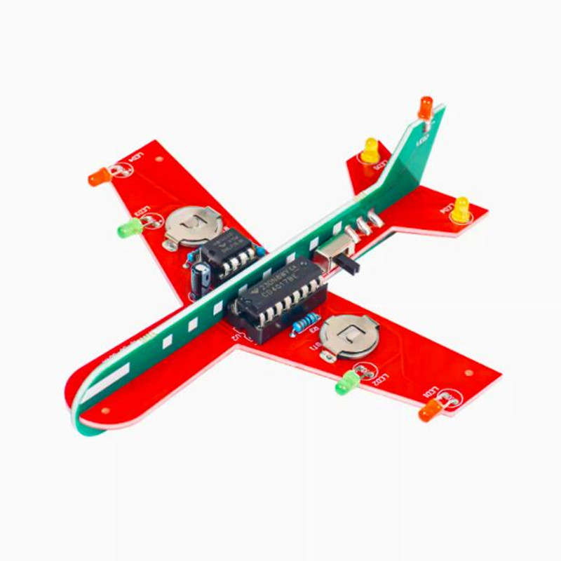 Diy avião kit eletrônico led p - Diy Electronics Projects For Students avaliação e preço